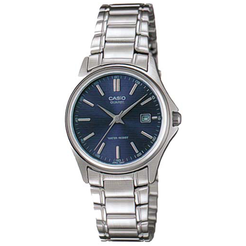 CASIO 城市時尚雅緻淑女腕錶(LTP-1183A-2A)-藍/28mm