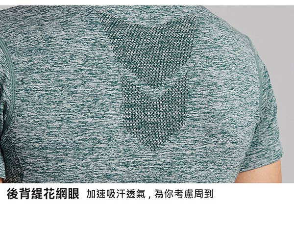 GIORDANO 男裝G-MOTION運動透氣短袖T恤 -02 雪花藍