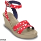 Crocs 卡駱馳 (女) 蕾麗花漾坡跟鞋-15313-646 product thumbnail 1