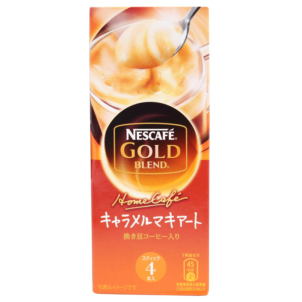 雀巢Nestle  金牌元氣家咖啡-焦糖4p(40g)