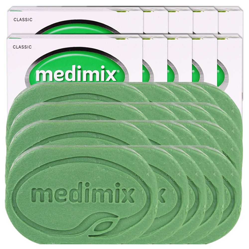印度Medimix美秘使手工香皂-草本美膚皂30入組