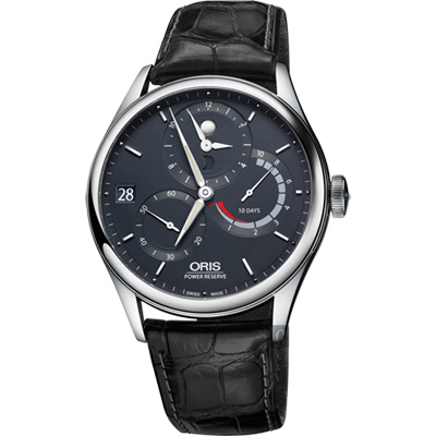 Oris Artelier Calibre 112 十日動力儲存手動上鏈機械腕錶-42mm