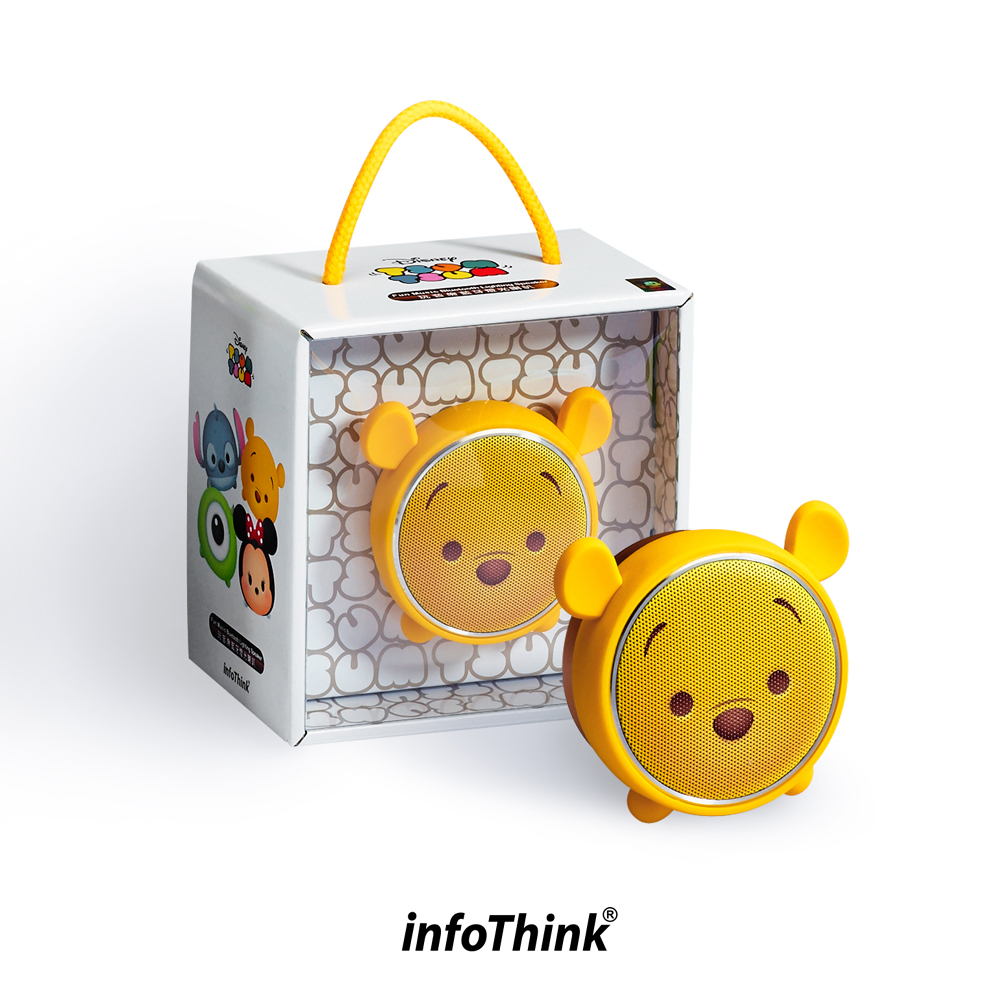 InfoThink TSUM TSUM玩音樂藍牙燈光喇叭-小熊維尼 Pooh