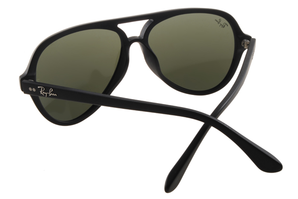 RAY BAN太陽眼鏡 經典品牌/黑-水銀鏡面#RB4125F 901S30