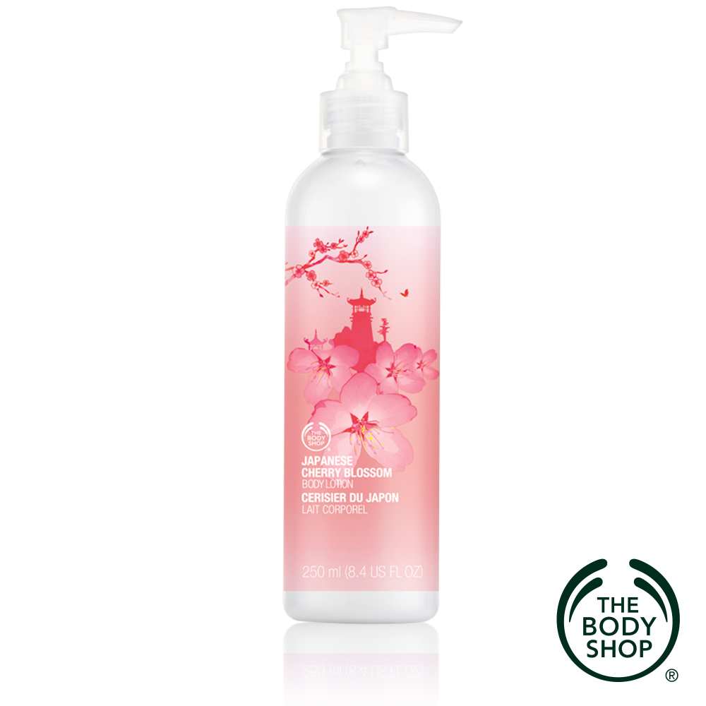 The Body Shop 日本櫻花身體潤膚乳250ml