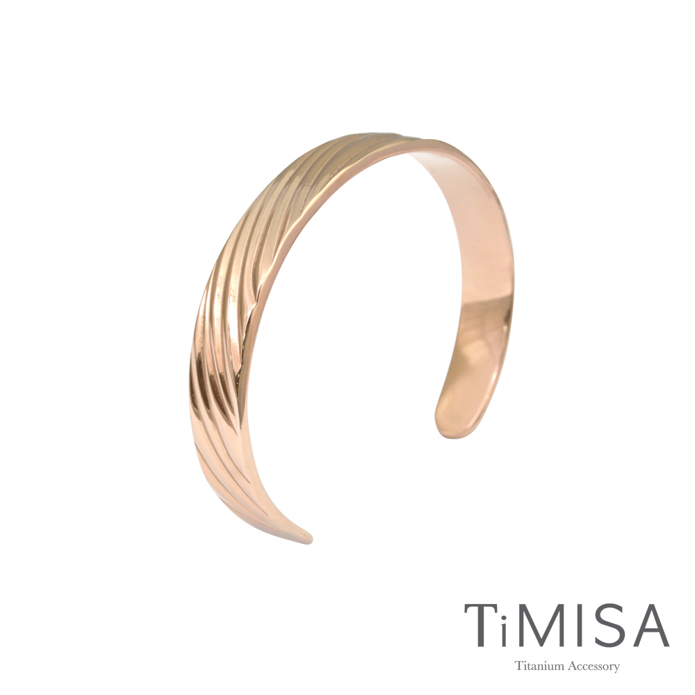 TiMISA《真藏精典》純鈦手環(雙色可選)
