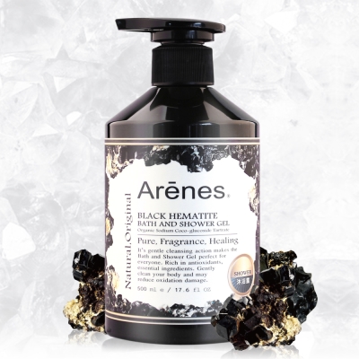 Arenes 能量黑曜石紓壓沐浴露 500ml