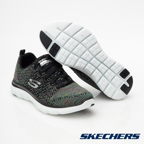 SKECHERS (女)運動系列Flex Appeal2.0-12756BKMT