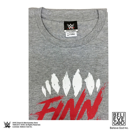 WWE正版授權WWE Finn BalorT恤(紅字logo灰色)