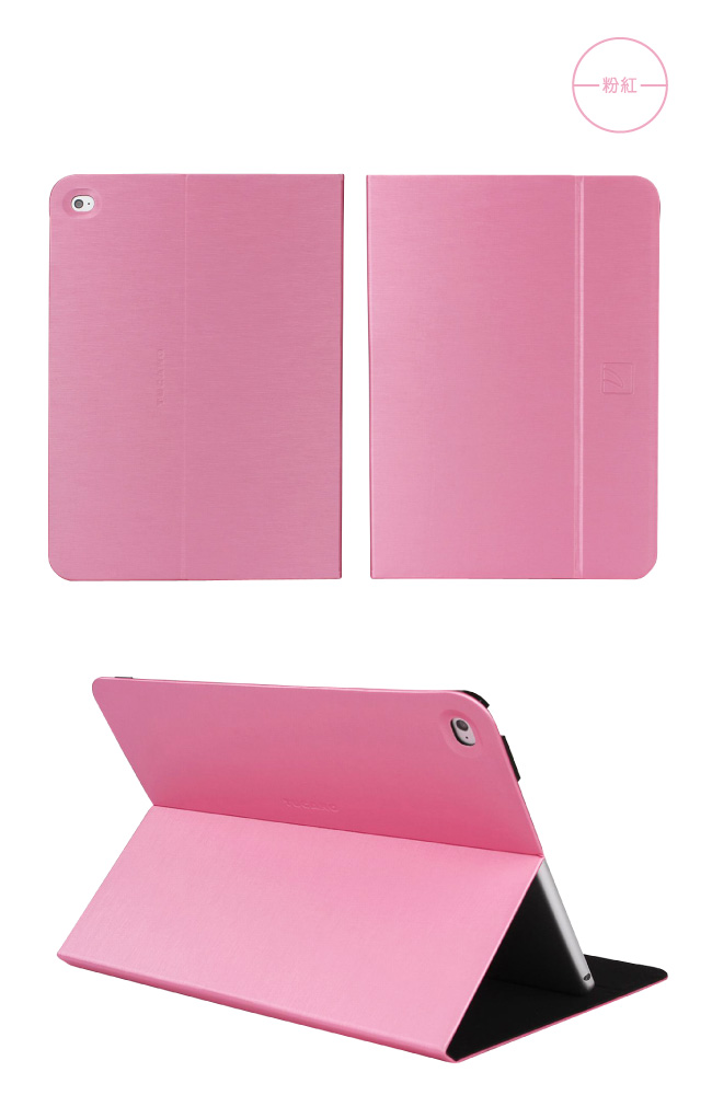 TUCANO iPad Air2 Folio 髮絲紋可站立式保護套