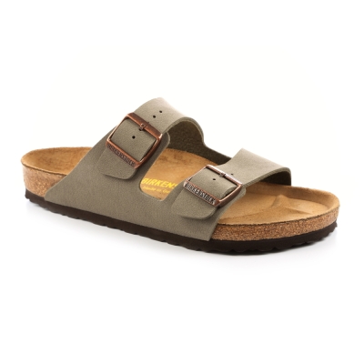 勃肯BIRKENSTOCK 151211。亞利桑那 經典二條拖鞋(石頭灰)