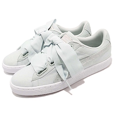 puma basket heart weiß