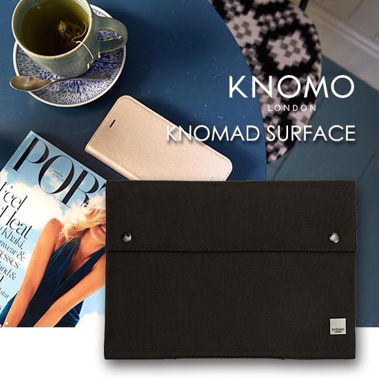 KNOMO KNOMAD SURFACE 便攜多格收納手拿包12吋