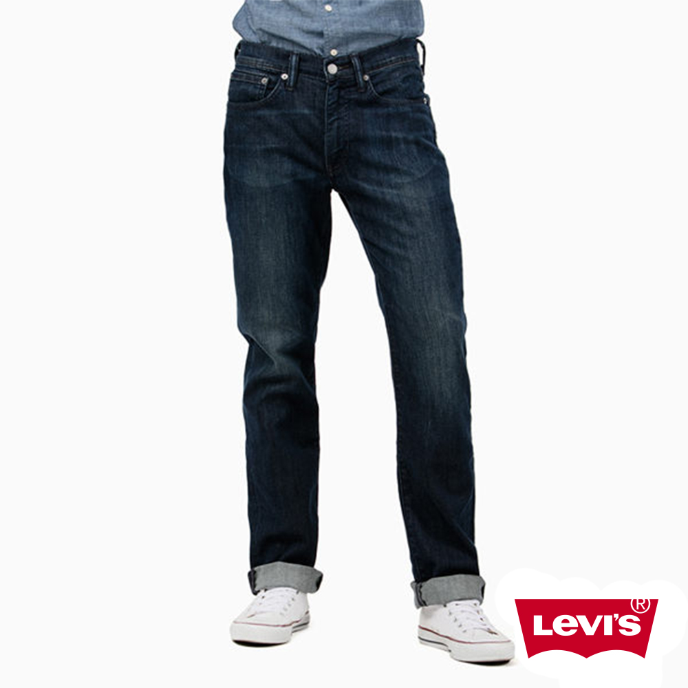 Levis 男款 514 低腰直筒牛仔褲 彈性布料