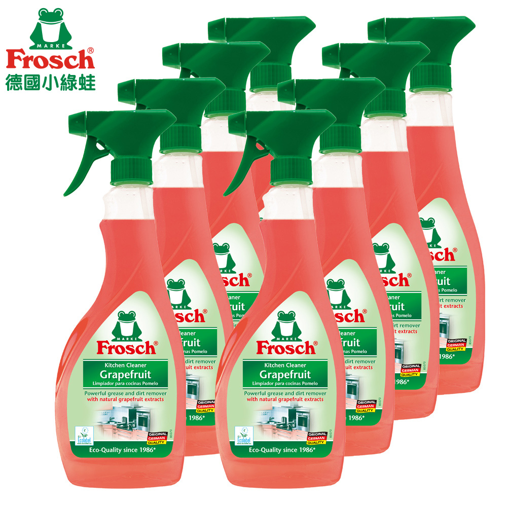 Frosch德國小綠蛙  葡萄柚廚房清潔劑 500ml x8瓶/箱