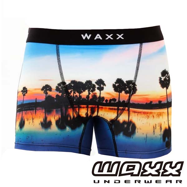 WAXX熱浪系列-日不落運動快乾型男四角褲