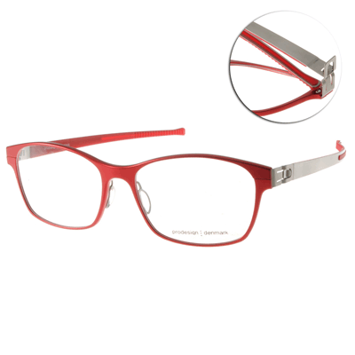 Prodesign Denmark眼鏡 完美工藝/紅#PRO6906 C4021