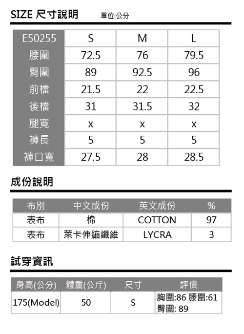 ETBOITE 箱子 BLUE WAY 斜袋條紋短褲