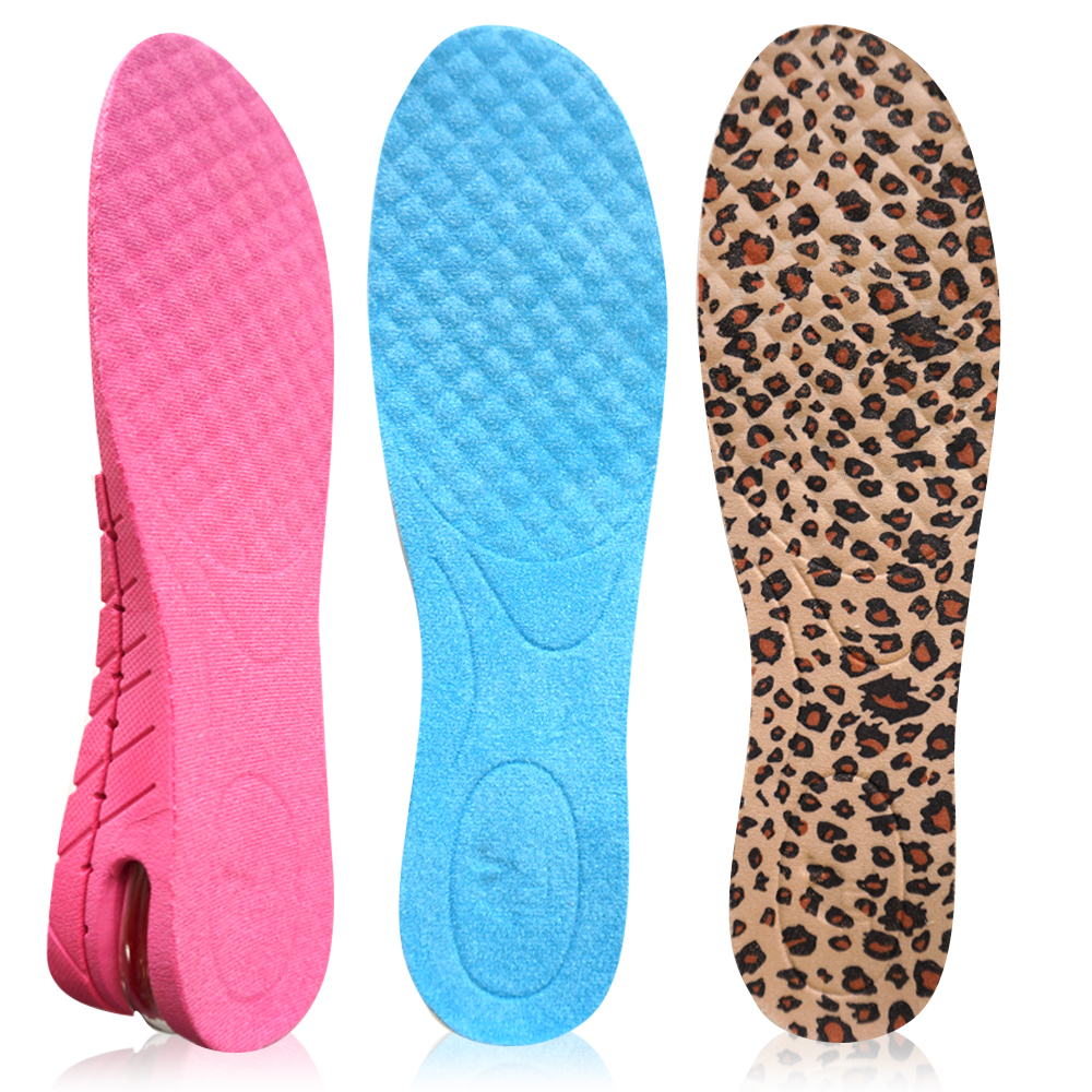 足的美形  粉彩氣墊式雙層增高鞋墊27cm(2雙)