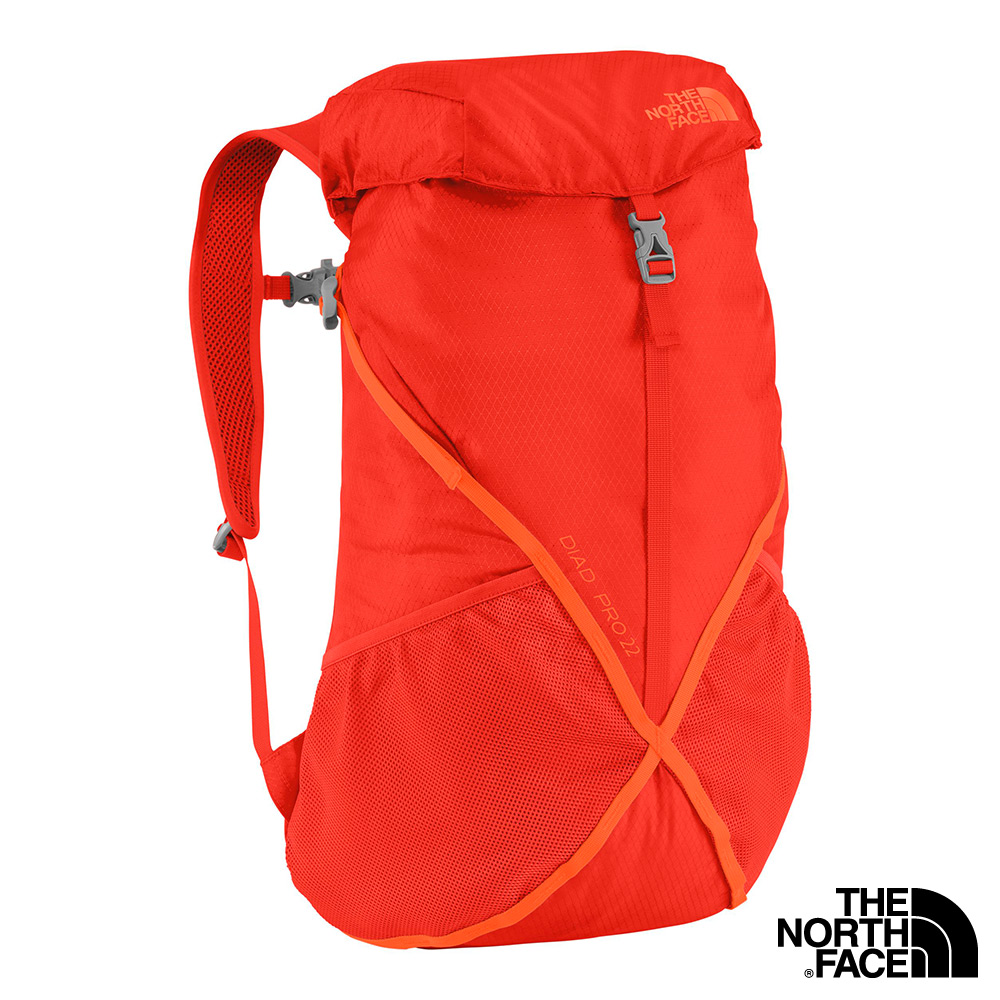 The North Face 22L 輕量專業登山背包 橘