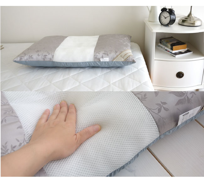 絲薇諾 ROBERTA CAMERINO 3D透氣緹花止鼾枕1入/ MIT枕頭