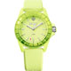 Juicy Couture Sport 馬卡龍TR90晶鑽心腕錶-青蘋果綠/40mm product thumbnail 1