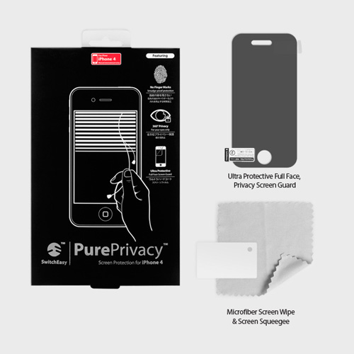 SwitchEasy PurePrivacy iPhone4 / 4S 防窺螢幕貼