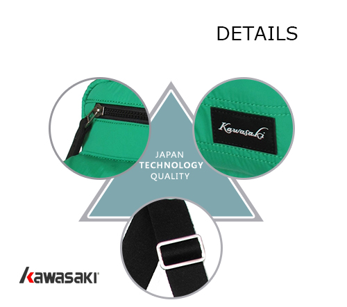 KAWASAKI多功能平板大橫流行側包