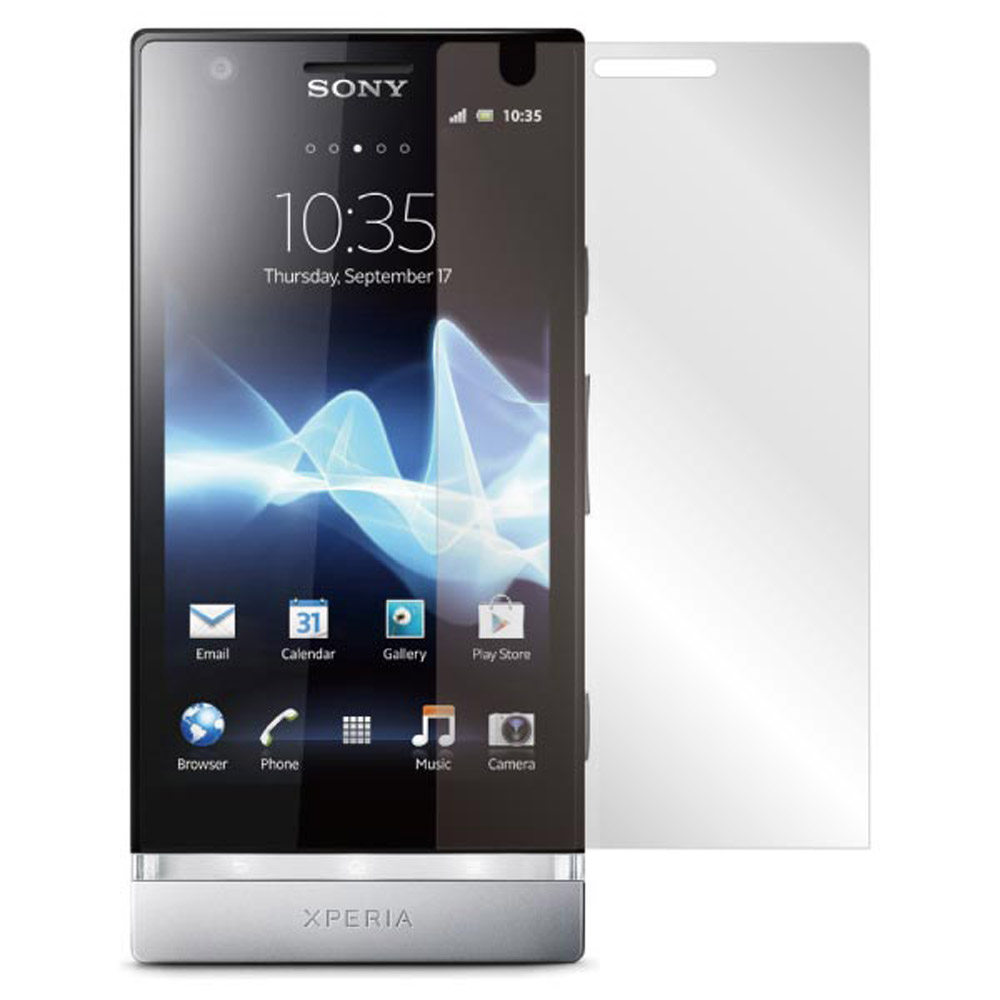 ZIYA Sony Xperia P LT22i抗刮亮面螢幕保護貼 - 2入