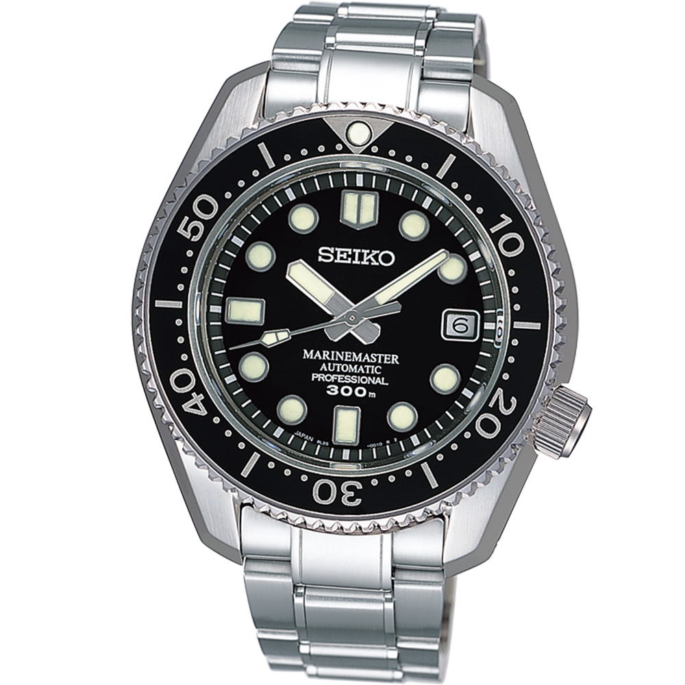 SEIKO Prospex 50週年專業業潛水機械錶-黑44mm