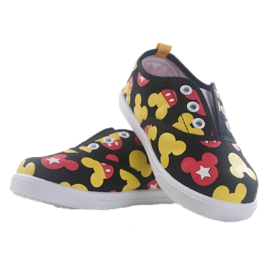 魔法Baby 台灣製迪士尼米奇兒童帆布鞋 sh7902