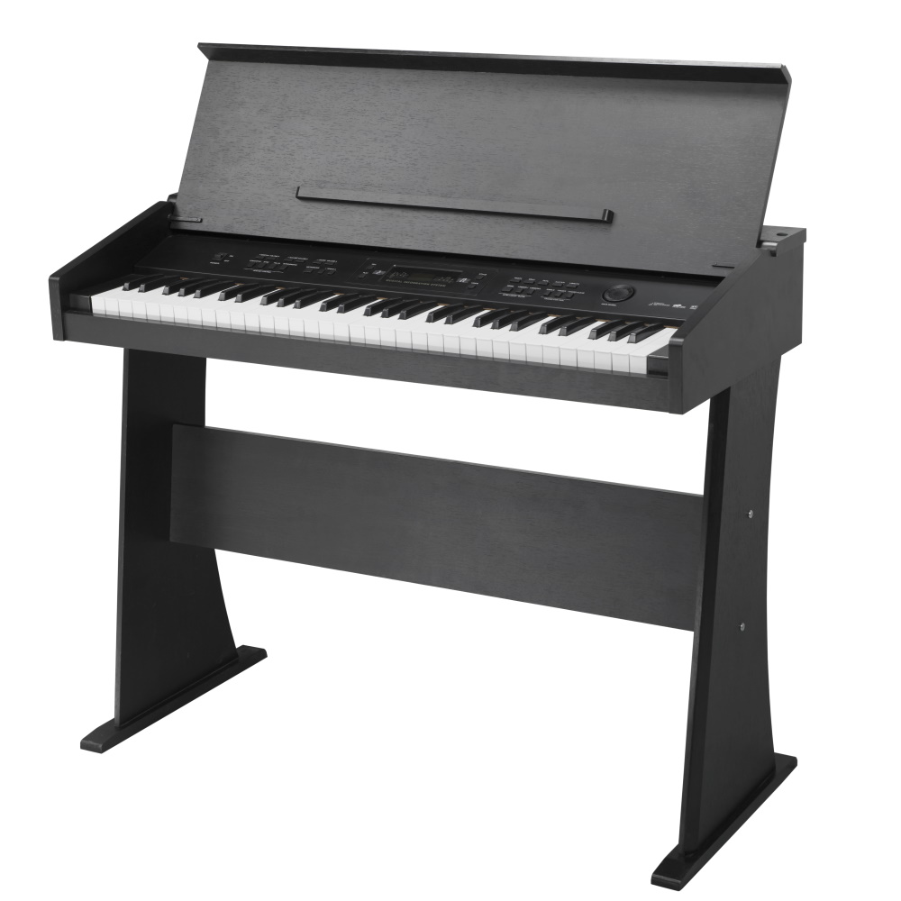 台灣品牌JAZZY61鍵仿HAMMER重鎚電鋼琴JZ-868(黑色) | 電子琴/手捲琴 