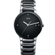 RADO 雷達錶 官方授權(R02) Centrix 晶萃系列時尚腕錶-黑/38mm product thumbnail 1