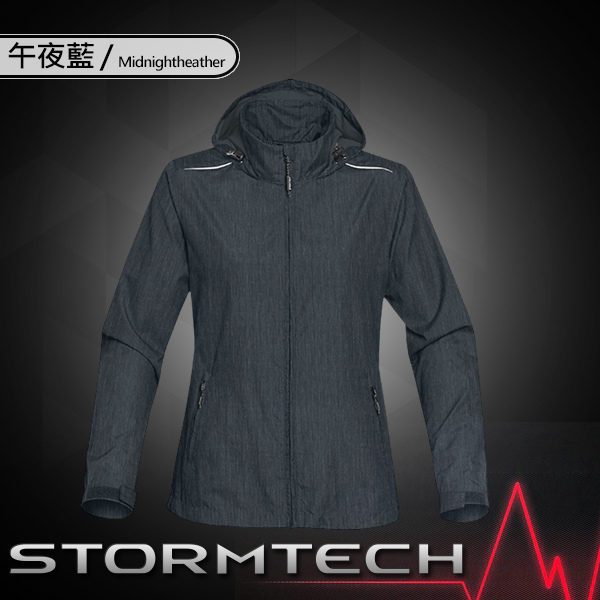 【加拿大STORMTECH】KXH-1W限定版超輕量防潑透氣連帽外套-女-草綠