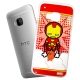 復仇者聯盟 HTC One M9 Q版彩繪手機軟殼(英雄款) product thumbnail 3