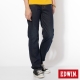 EDWIN 大尺碼輕鬆俐落基本五袋高腰中直筒牛仔褲-男款-中古藍 product thumbnail 1