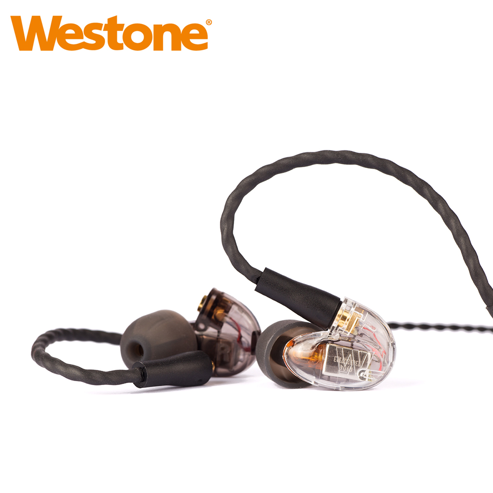 Westone UM Pro 10 New 壹單體可換線專業監聽級入耳式耳機-透明