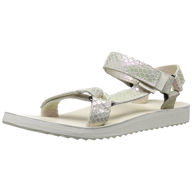 TEVA ORIGINAL UNIVERSAL IRIDESCENT 女休閒涼鞋白