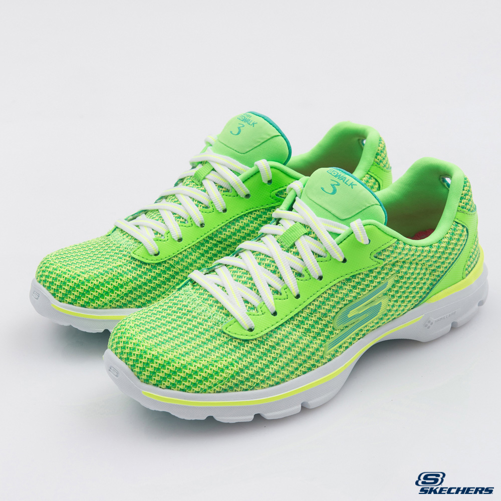 SKECHERS (女) 健走系列 GOwalk 3 - 13981LIME