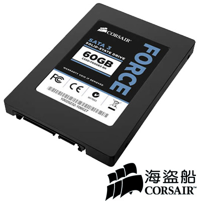 Corsair Force 3系列 60GB SATA 3 固態硬碟