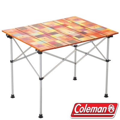 Coleman 31292自然風蛋捲桌/90  鋁合金休閒桌/露營桌/摺疊桌/野餐桌 公司