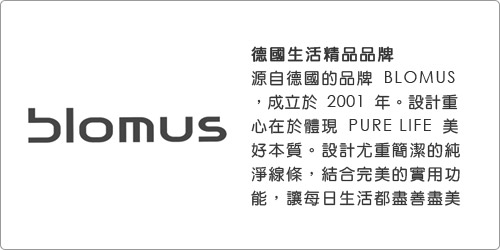 《BLOMUS》Primo 壁面吹風機架(霧銀)