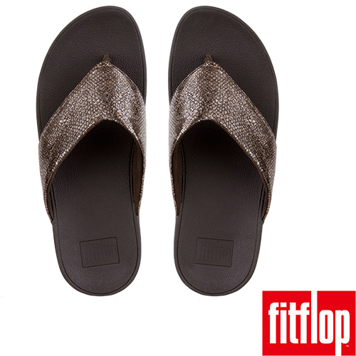 FitFlop SWOOP TOE-THONG-巧克力色