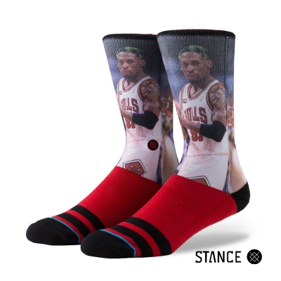 STANCE D.RODMAN-男襪-NBA傳奇球星襪