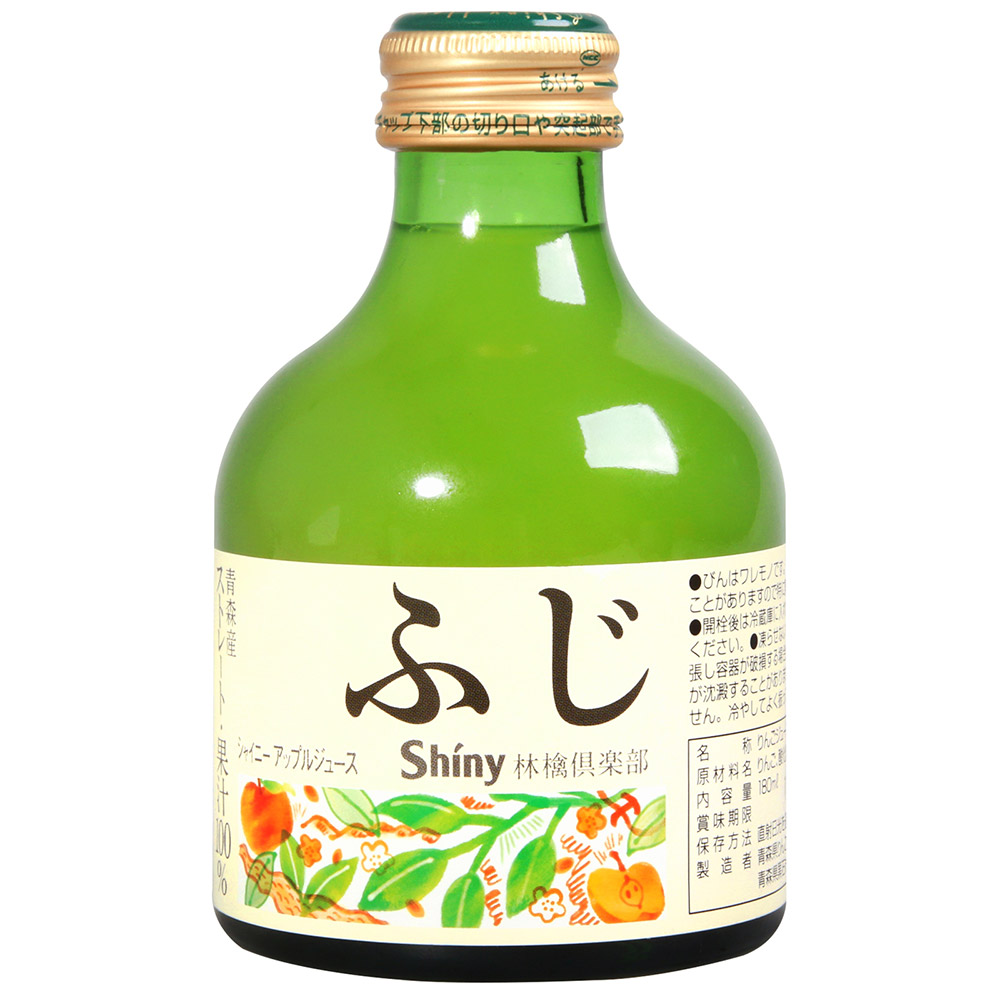 Shiny株式 陽光蘋果汁-富士風味(180ml)