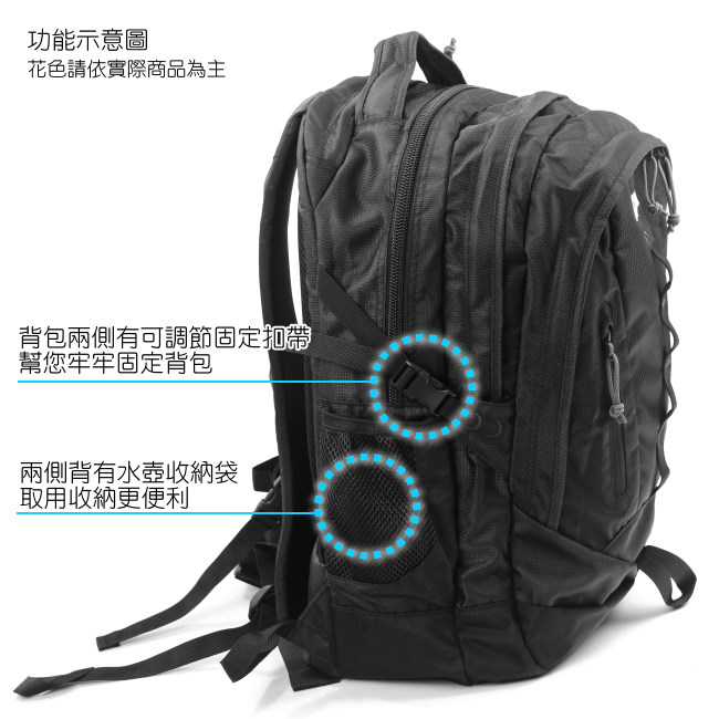 JanSport 電腦背包(ODYSSEY)-黑