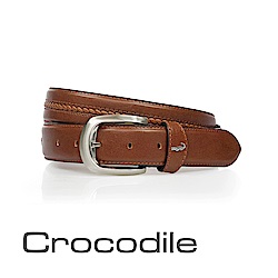 Crocodile Natural系列休閒皮帶 0102-30032