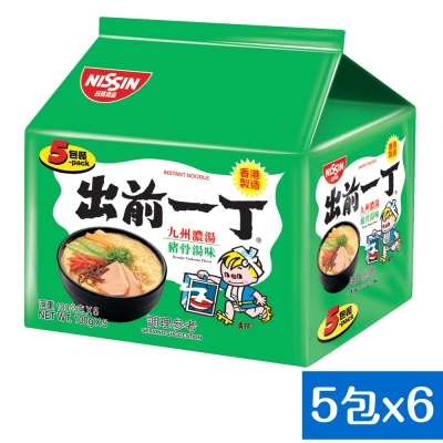 日清出前一丁九州濃湯豬骨湯味速食麵 100gx30入 網購750元 Yahoo 奇摩購物中心商品編號