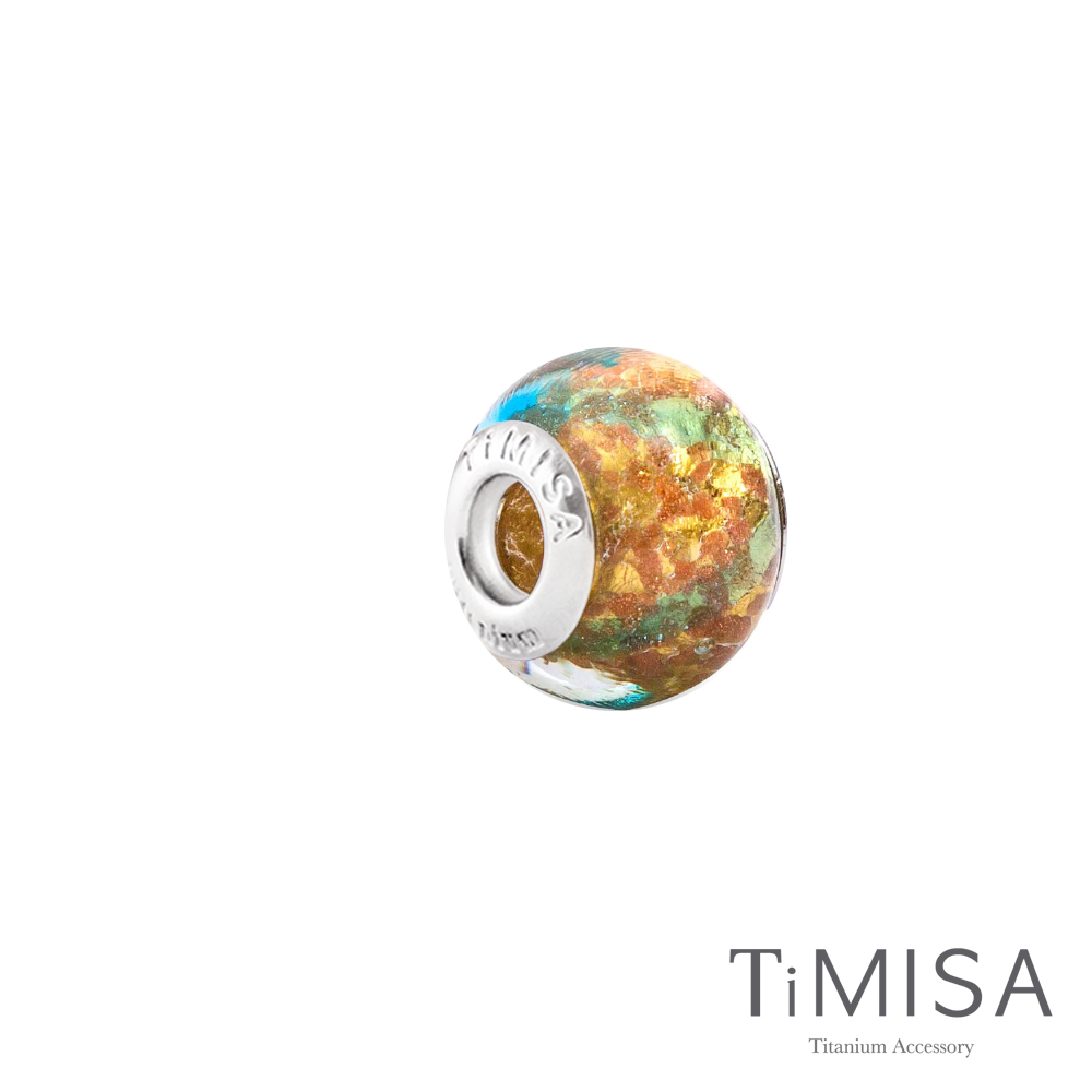 TiMISA《高貴(11mm)》純鈦琉璃 墜飾串珠
