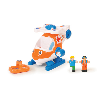 【WOW Toys 驚奇玩具】海巡直升機-卡爾